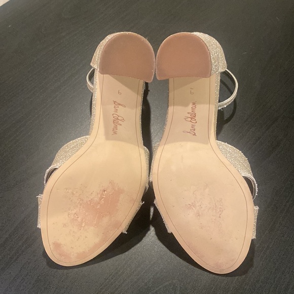 Sam Edelman sparkly block heel!  Worn once. Size 9 - Picture 5 of 5